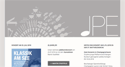 Desktop Screenshot of jungephilharmonieerlangen.de